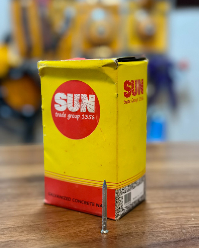 میخ فولادی ۴ سانتی متر سان sun