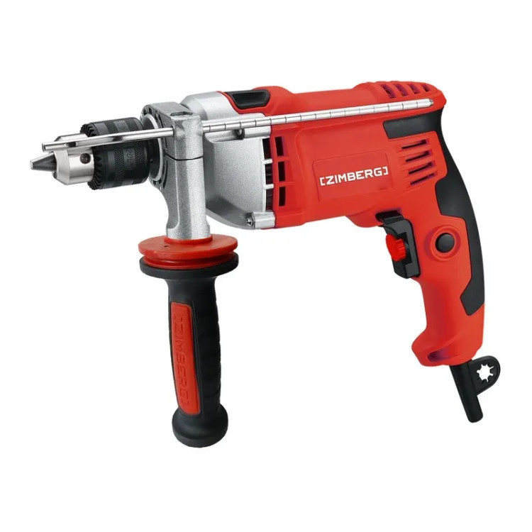 دریل چکشی نیم تنه فلزی ۸۵۰ وات اتوماتیک به همراه کیف BMC زیمبرگ مدل PZI-6185K